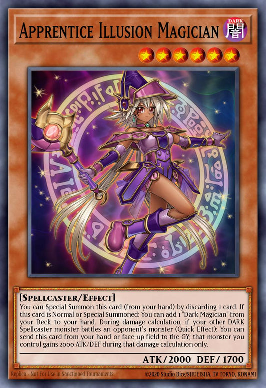 RA04-EN023 “Apprentice Illusion Magician" Choose Your Rarity