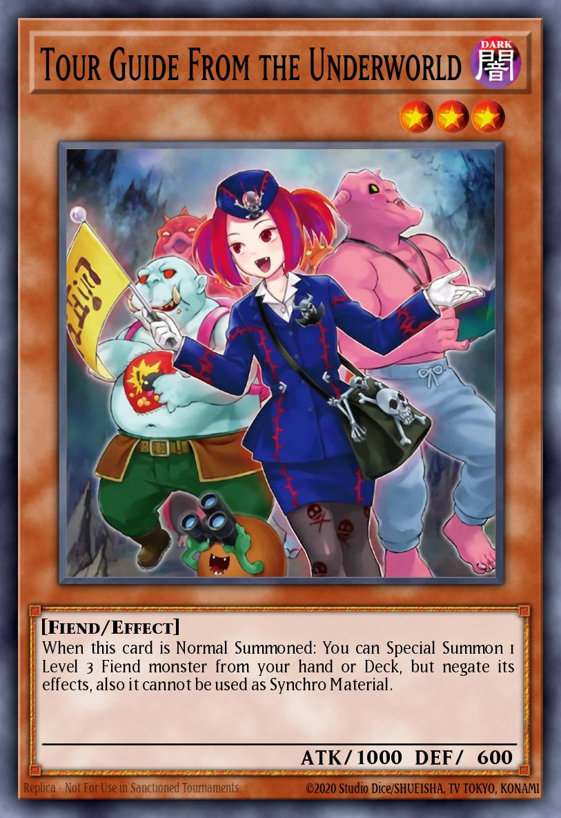 RA04-EN157 "Tour Guide From the Underworld" Alternative Art Choose Your Rarity