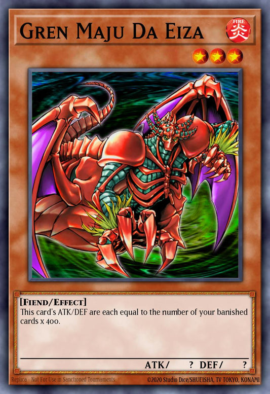 RA04-EN124 "Gren Maju Da Eiza" Choose Your Rarity