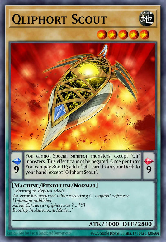 RA04-EN236 "Qliphort Scout" Choose Your Rarity