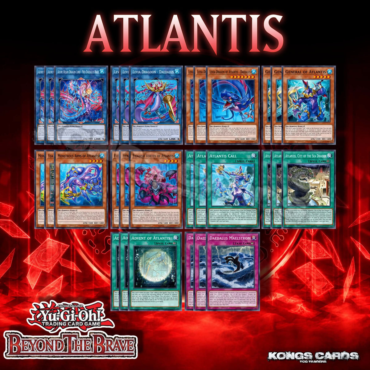 Atlantis Deck Core 30 Cards BETB