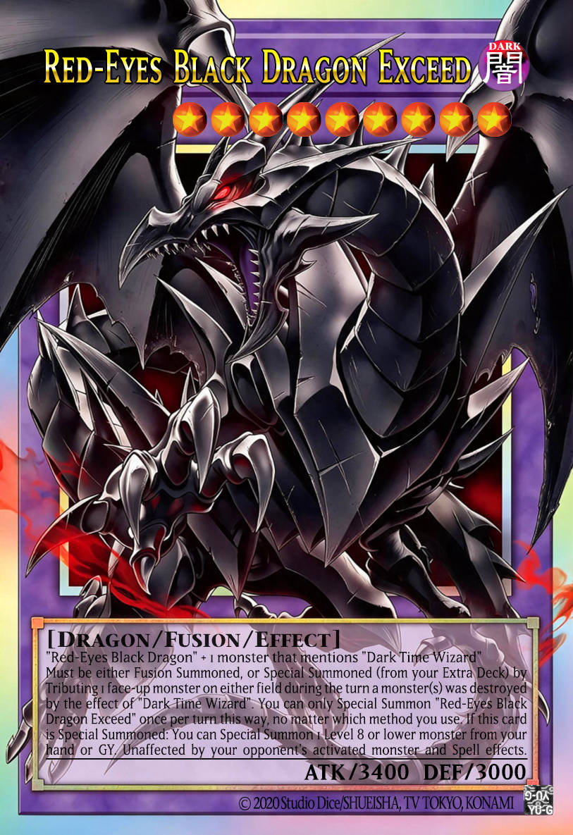 BETB-EN036 "Red-Eyes Black Dragon Exceed" Ultra Rare Extended Art