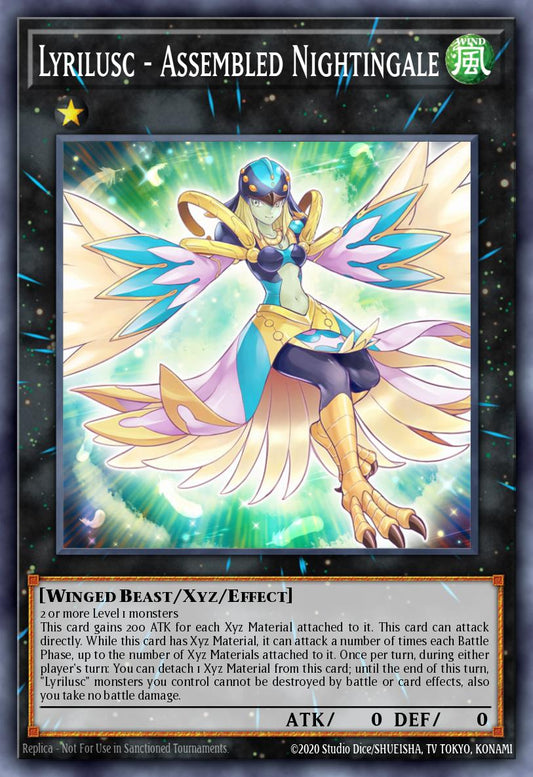 RA04-EN069 “Lyrilusc - Assembled Nightingale" Choose Your Rarity