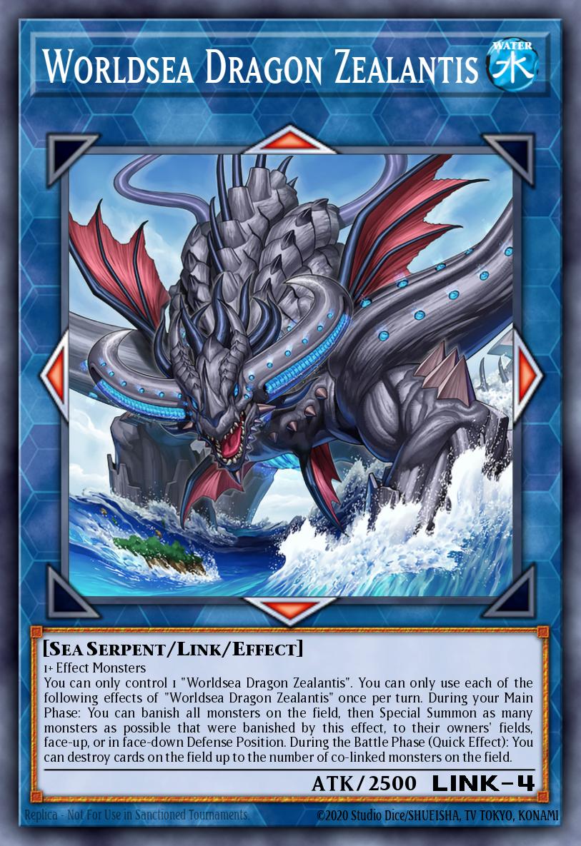 RA04-EN082 "Worldsea Dragon Zealantis" Choose Your Rarity