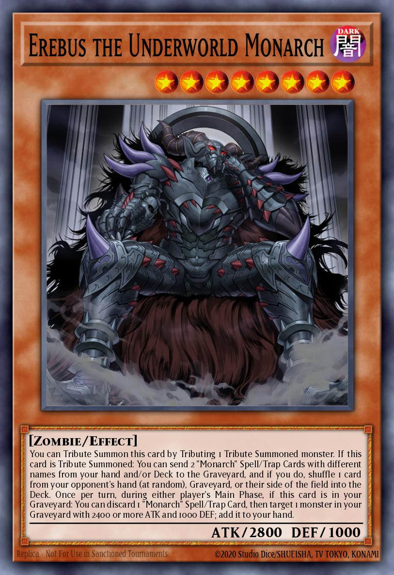 RA04-EN019 "Erebus the Underworld Monarch" Choose Your Rarity