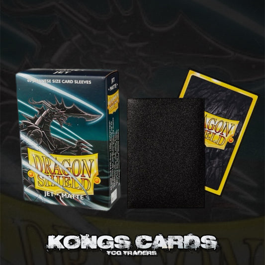 Dragon Shield - Matte Japanese Size Sleeves 60pk - Jet