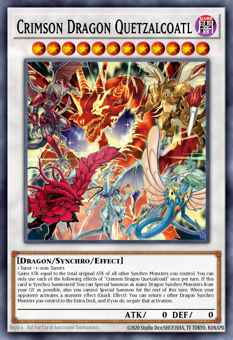 MAMS-EN007 "Crimson Dragon Quetzalcoatl" Ultra Rare