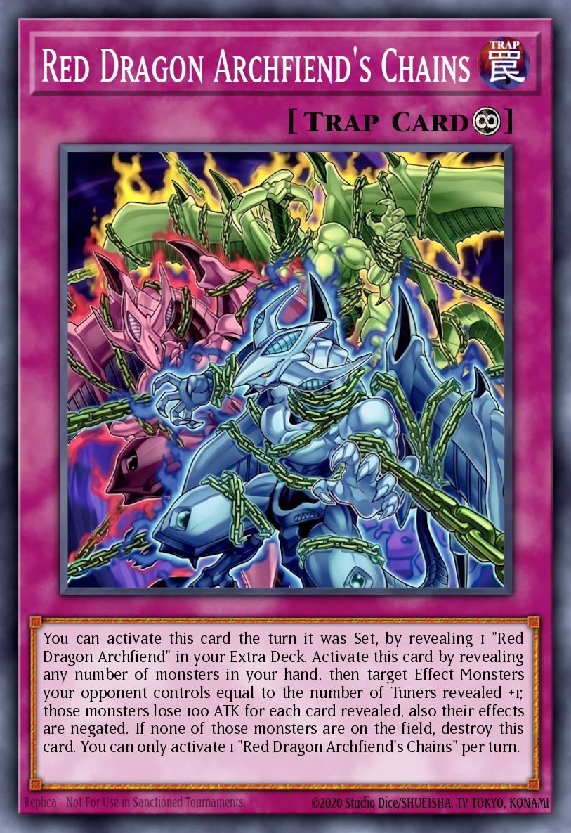 MAMS-EN009 "Red Dragon Archfiend's Chains" Ultra Rare