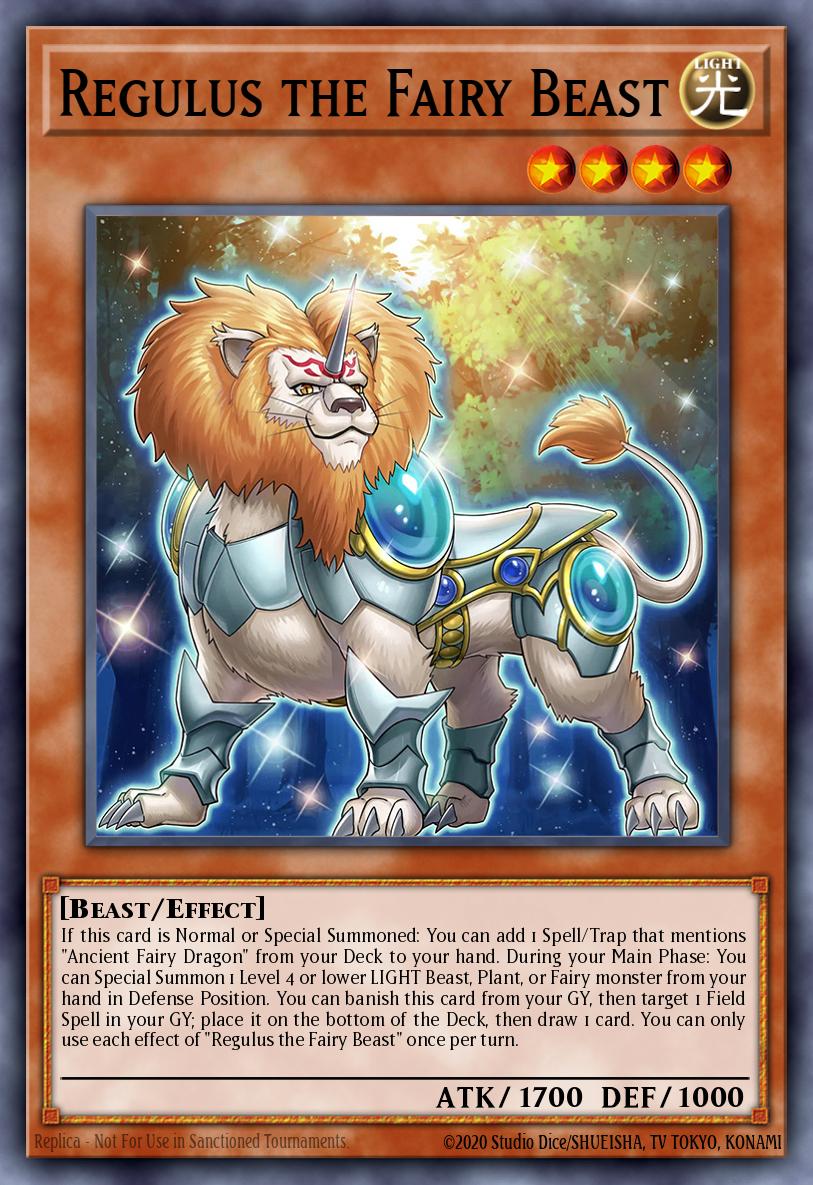 ALIN-EN006 "Regulus the Fairy Beast" Common