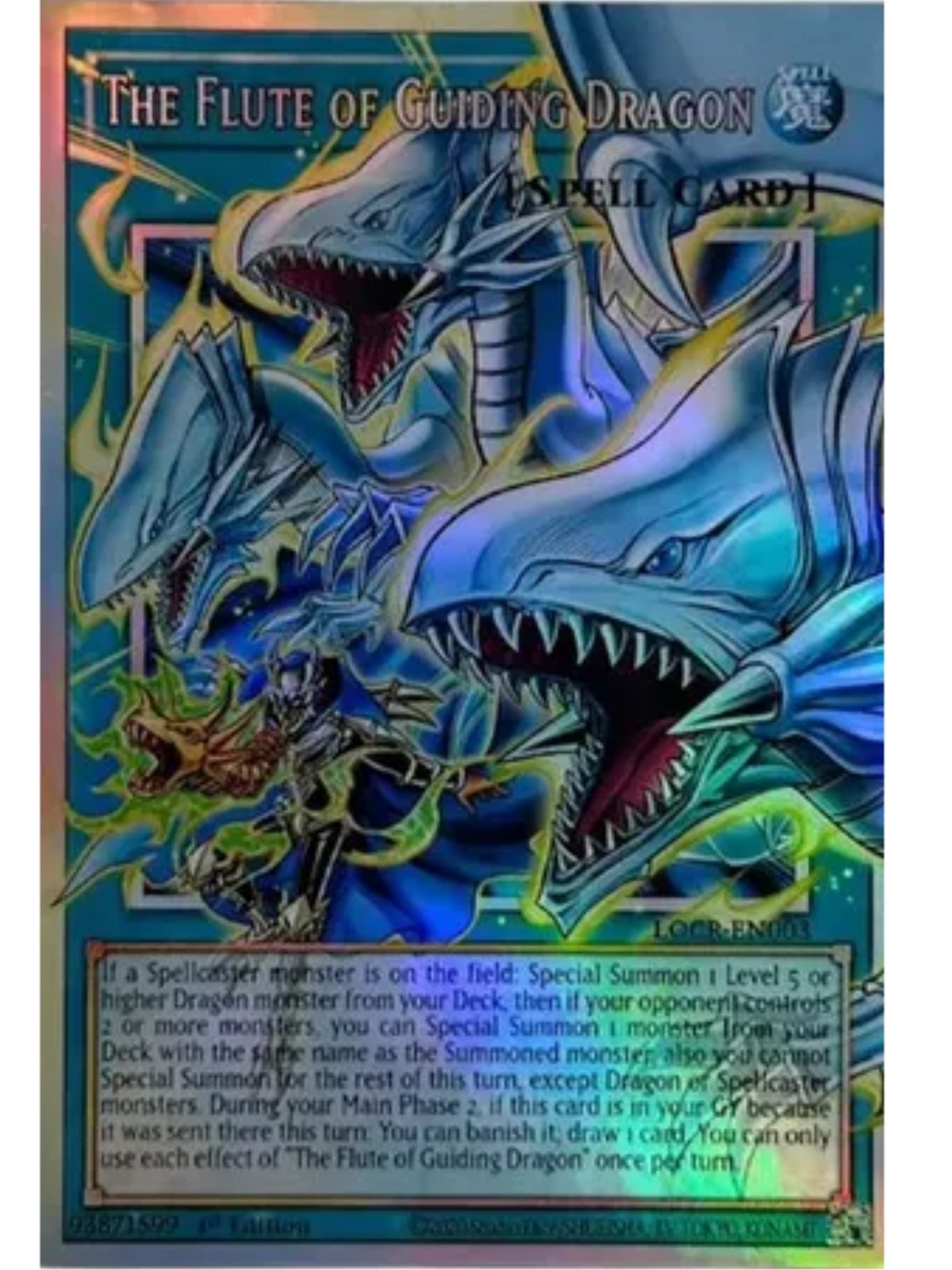 MAMS-EN003 “The Guiding Flute of Summoning Dragons" Extended Art Ultra Rare