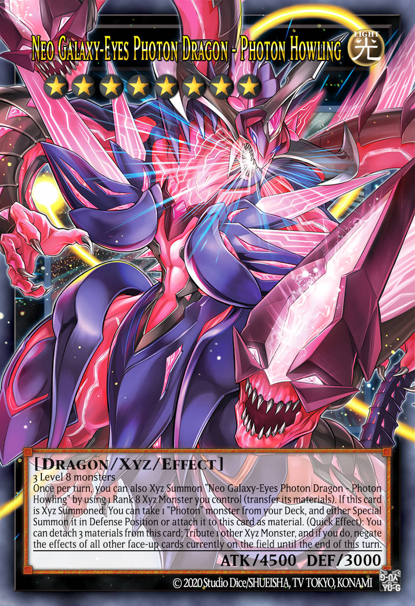 MAMS-EN010	"Neo Galaxy-Eyes Photon Dragon - Photon Howling" Extended Art Ultra Rare