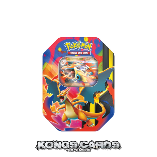 Pokémon Mega Charizard Ex Tin - ARTWORK 1