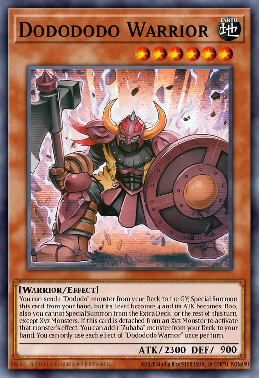 DUAD-EN004 "Dodododo Warrior" Starlight Rare