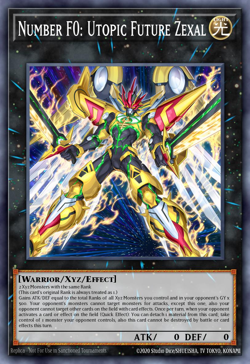 DUAD-EN042 "Number F0: Utopic Future Zexal" Ultra Rare
