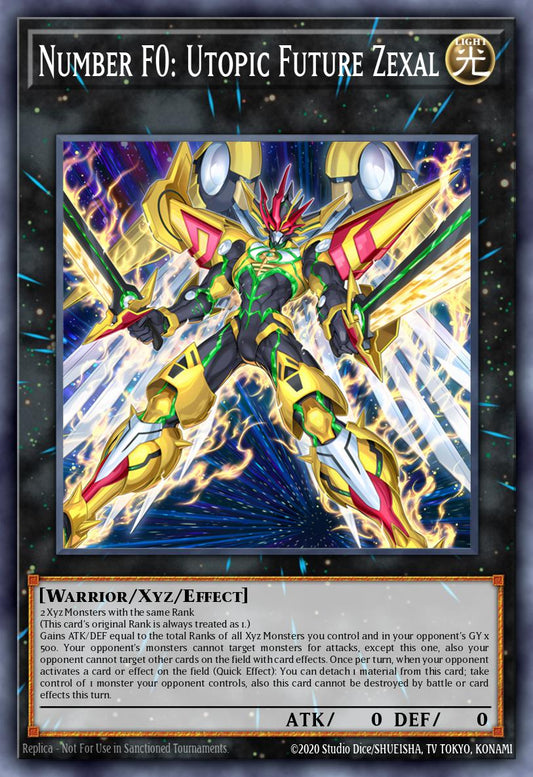 DUAD-EN042 "Number F0: Utopic Future Zexal" Ultra Rare