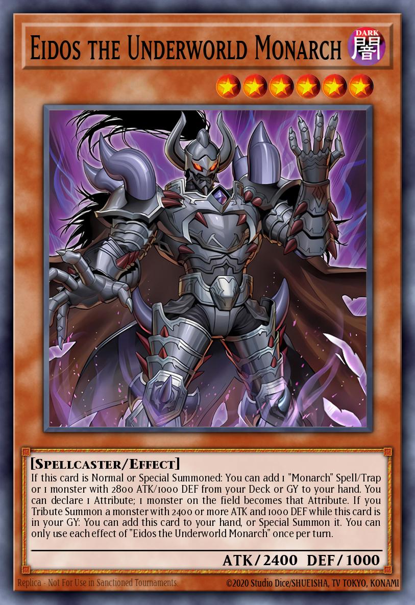 DUAD-EN017 "Eidos the Underworld Monarch" Starlight Rare