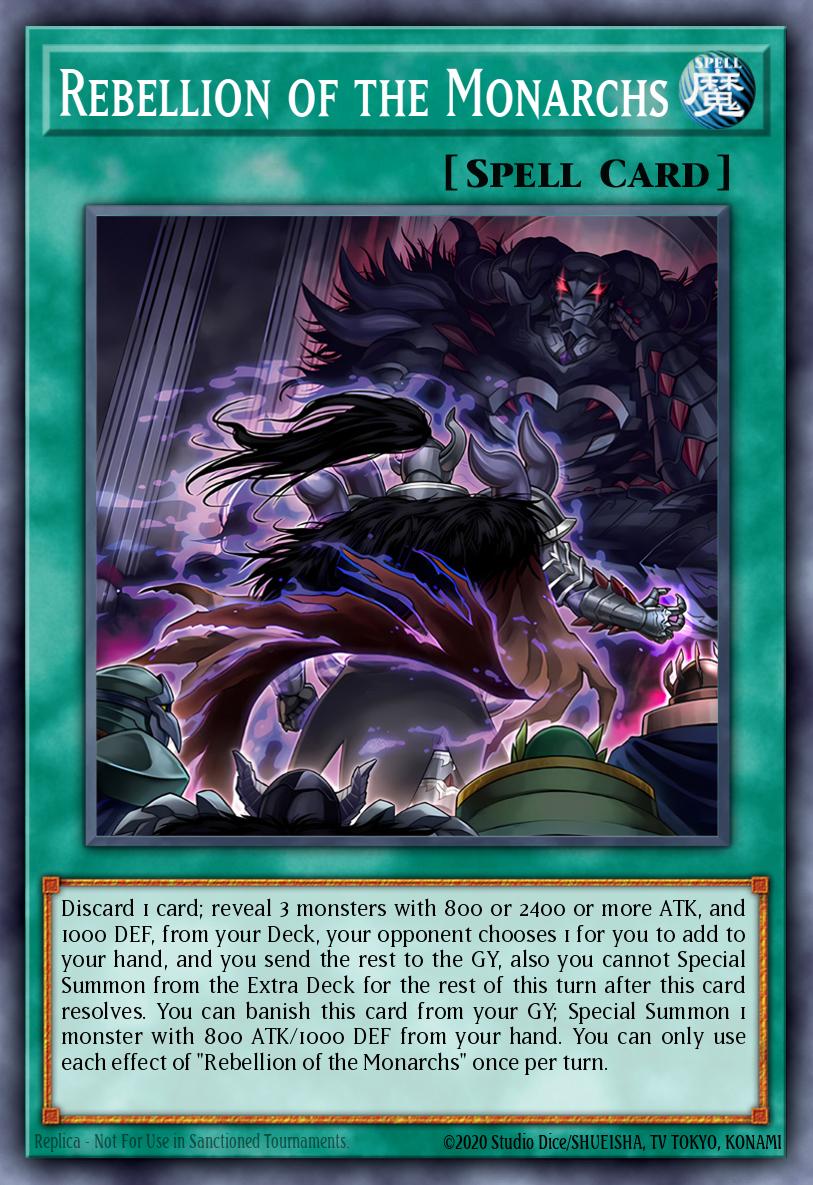 DUAD-EN062 "The Monarchs Revolt" Super Rare