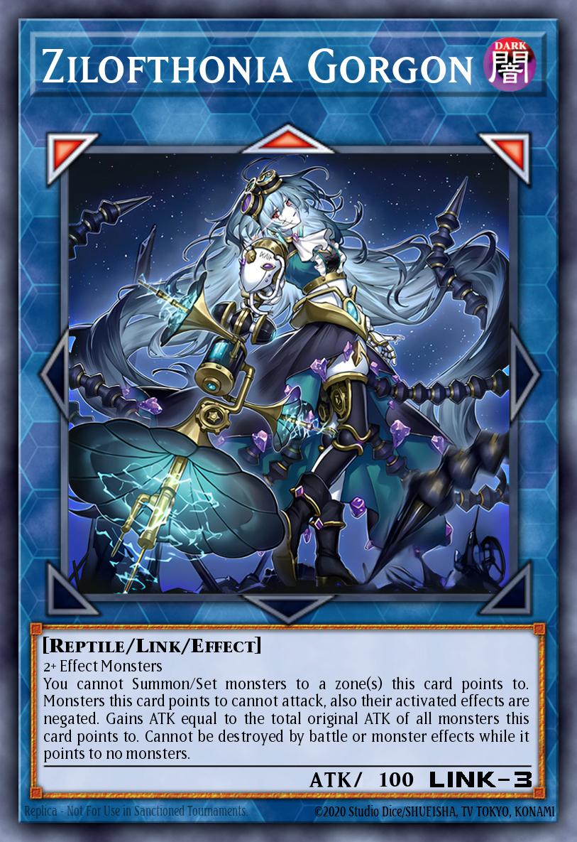 DUAD-EN050 "Gorgon of Zilofthonia" Starlight Rare