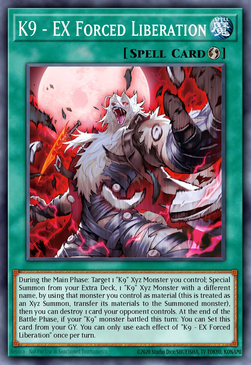 JUSH-EN039 “K9-X Forced Release” Super Rare