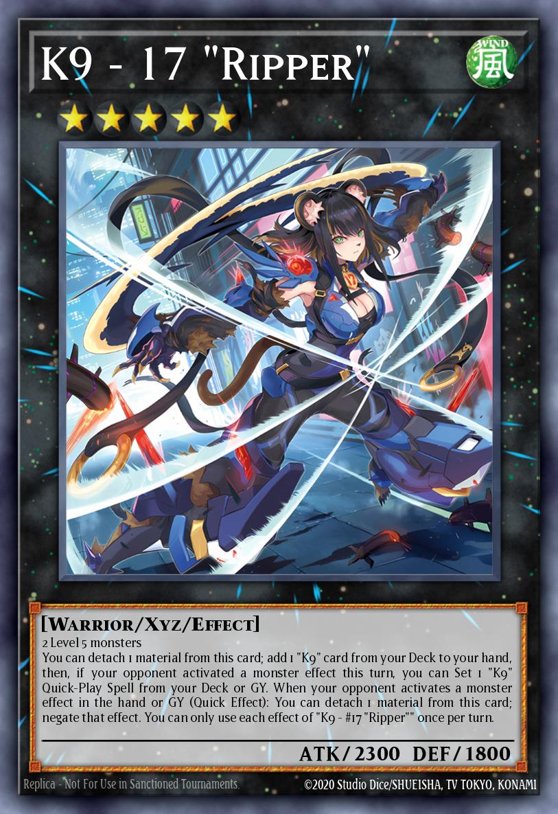 JUSH-EN035 “K9-17 “Ripper”” Collector’s Rare