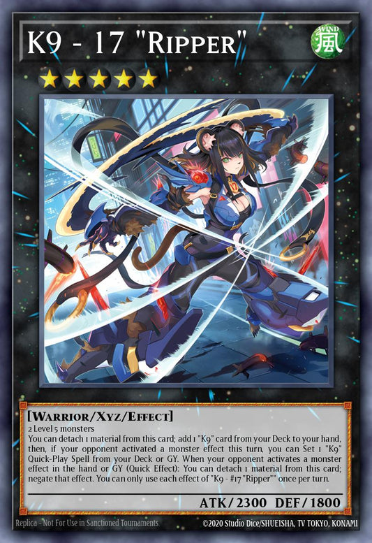 JUSH-EN035 “K9-17 “Ripper”” Super Rare