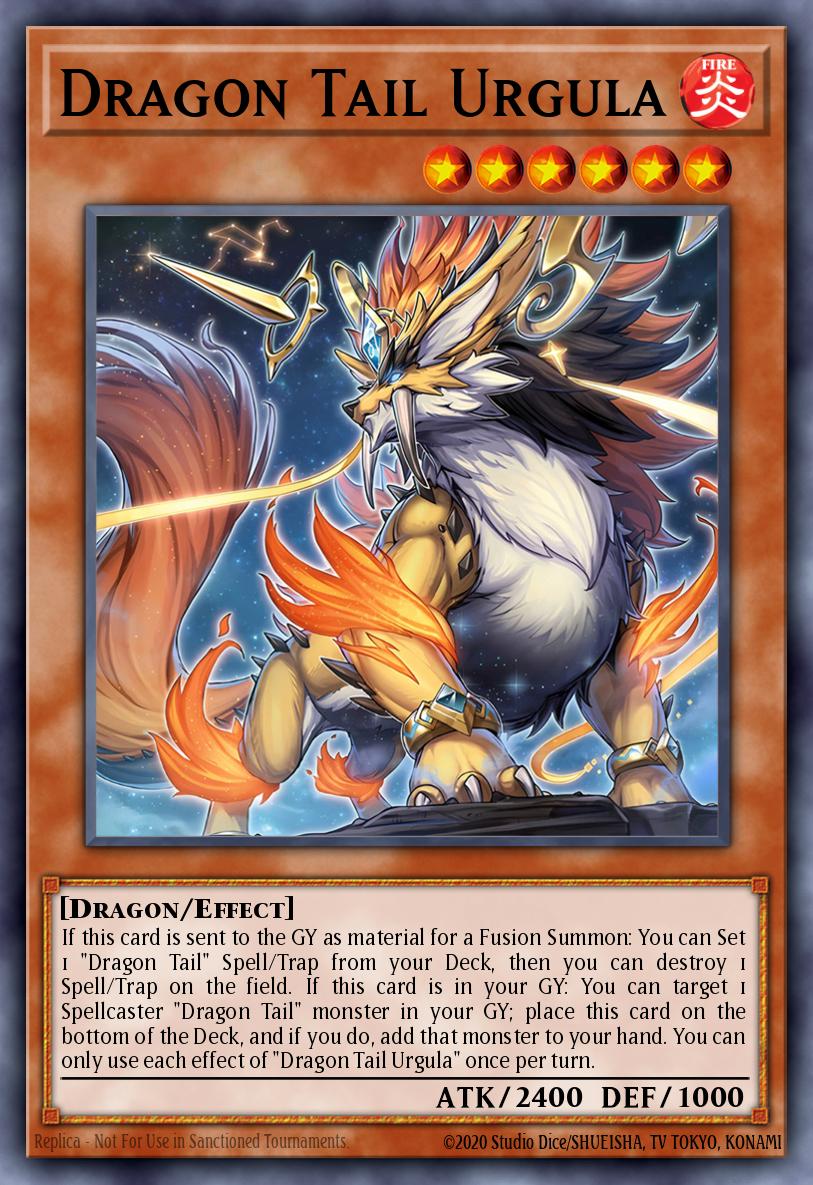 JUSH-EN004 “Dracotail Urgula” Rare