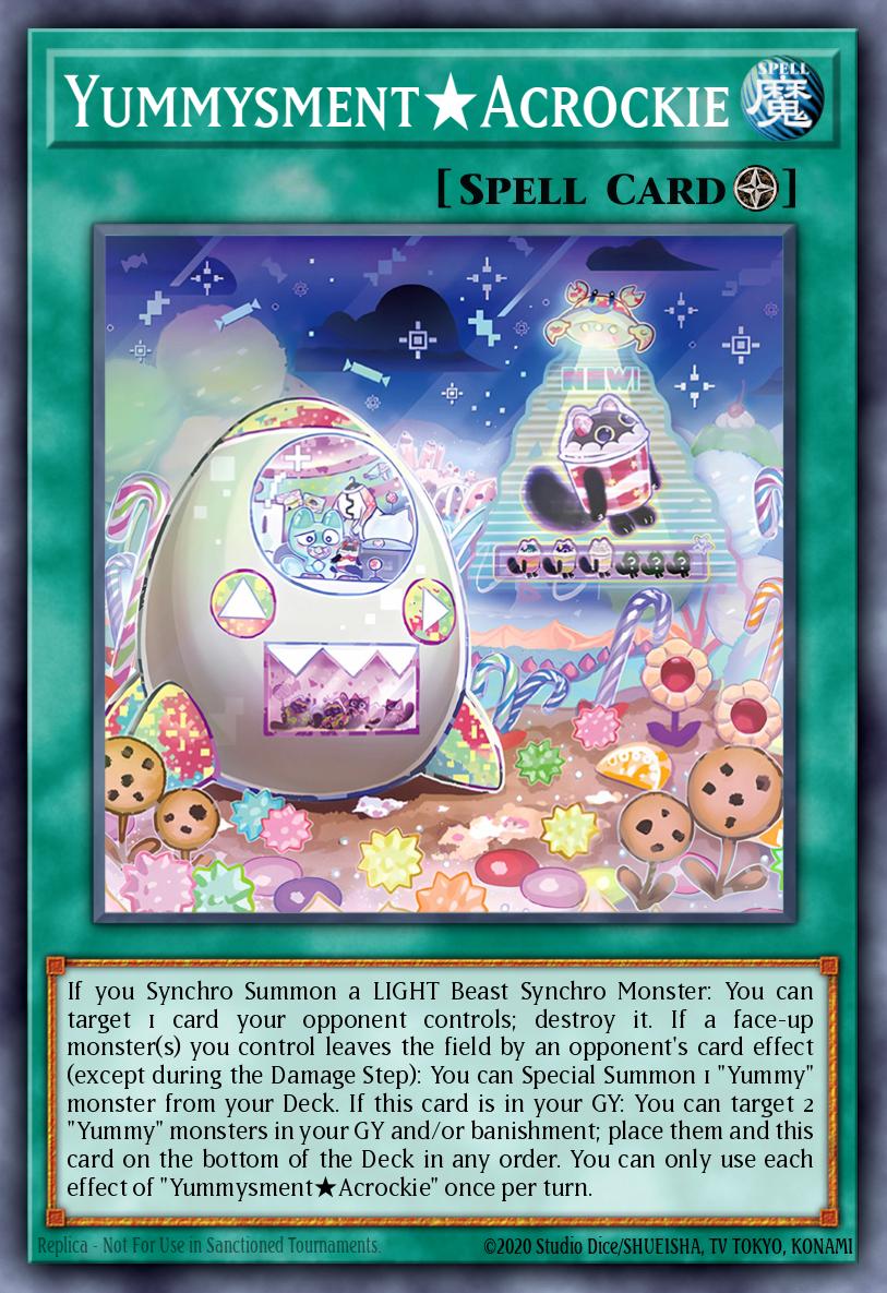 JUSH-EN024 “Yummyusment☆Acroquey” Super Rare