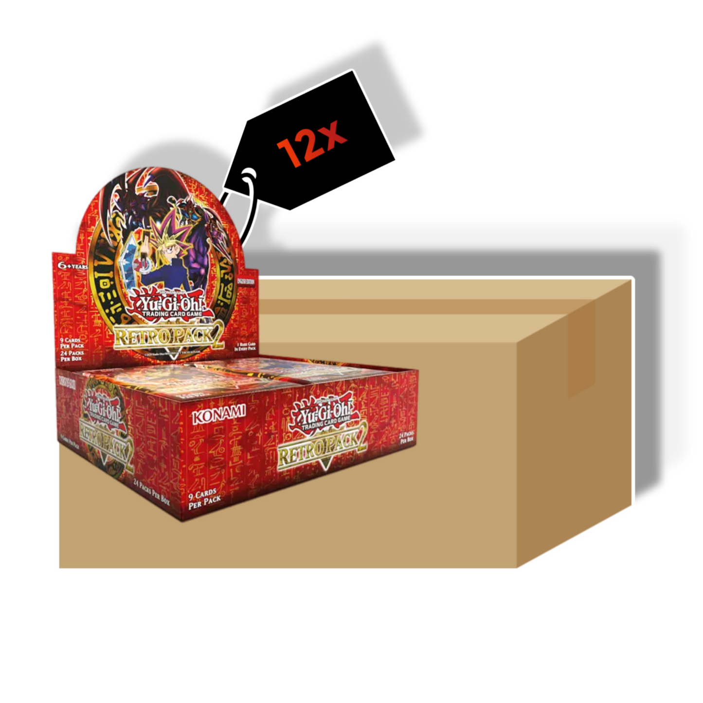 Yu-Gi-Oh! Retro Pack 2 CASE (12 Booster Boxes)