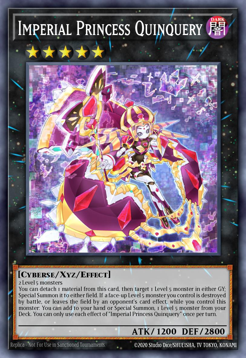 JUSH-EN045 “Imperial Princess Quinquery” Rare