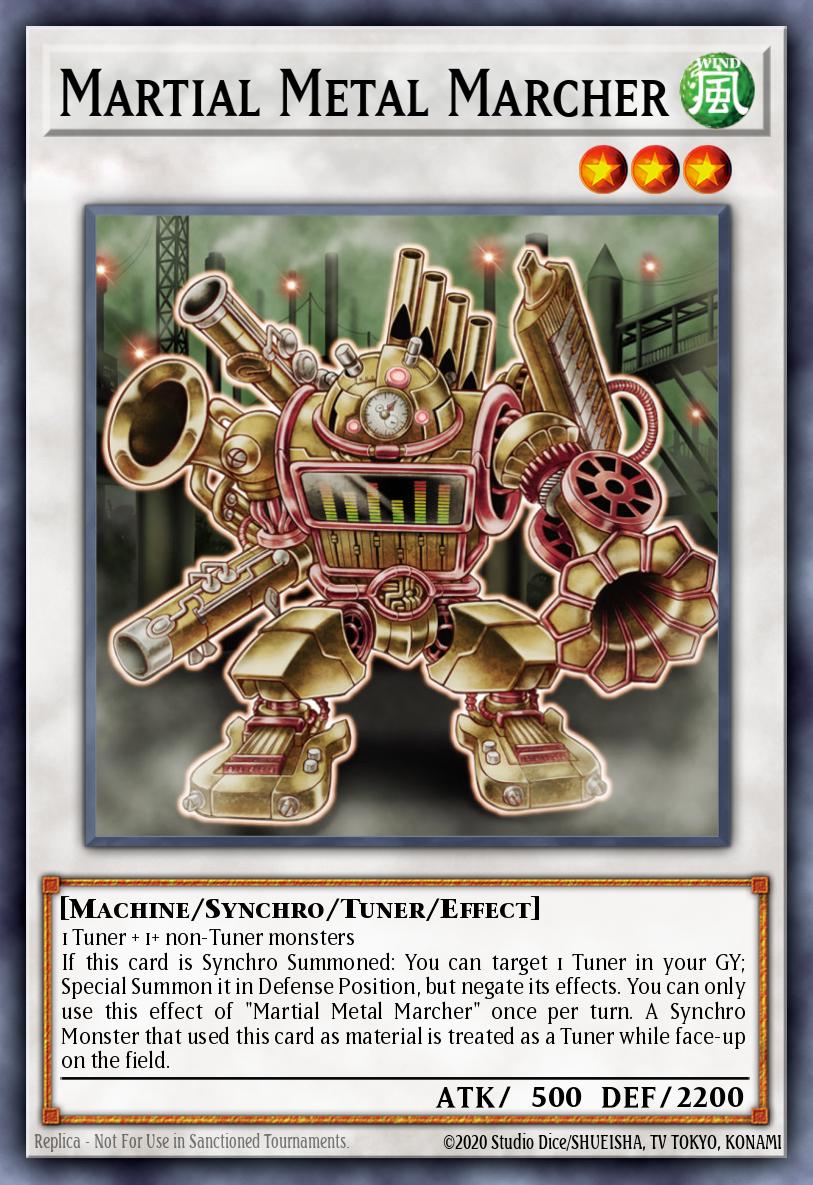 JUSH-EN052 “Martial Metal Marcher” Rare