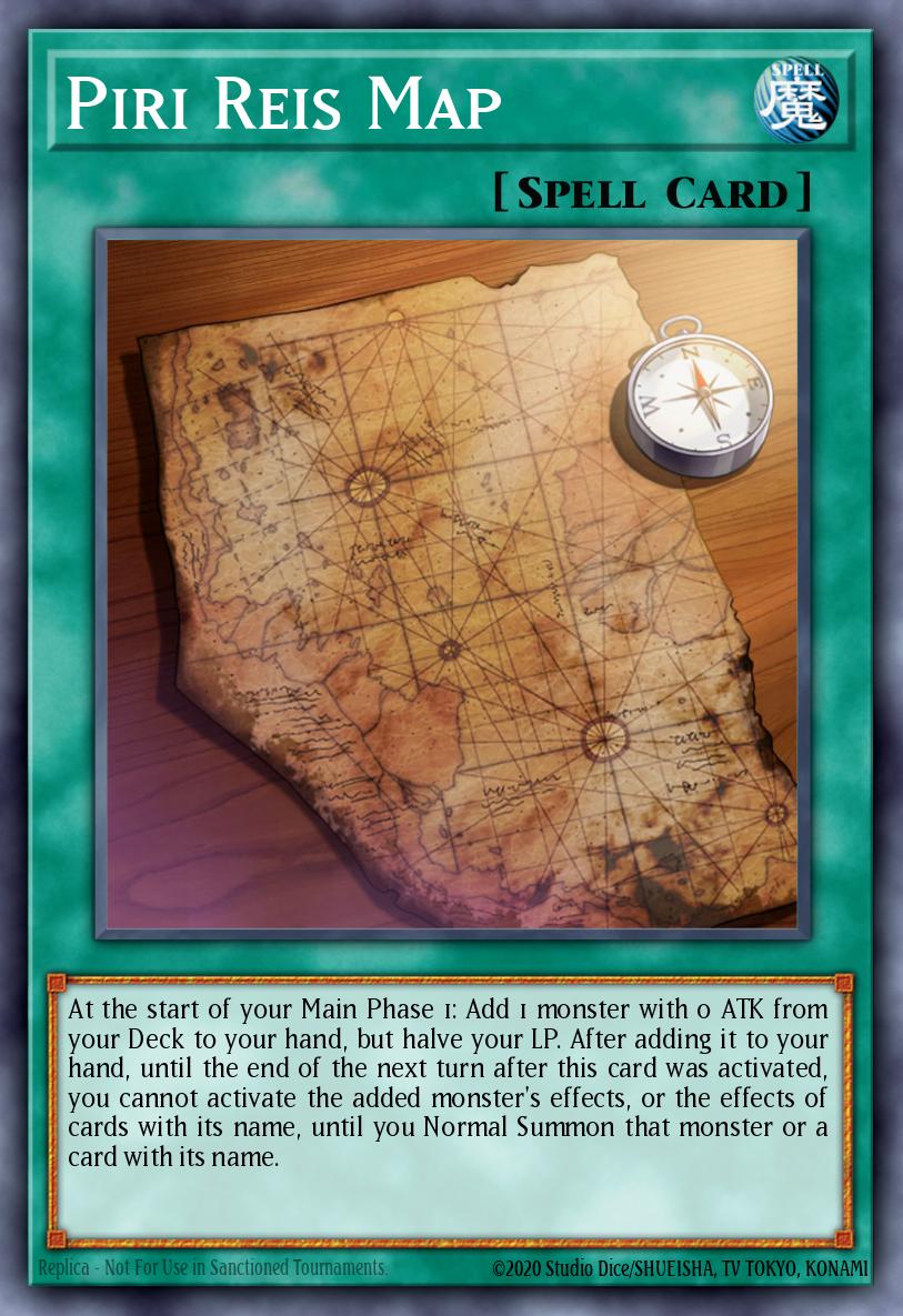 JUSH-EN030 “Piri Reis Map” Rare