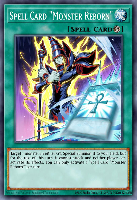MP25-EN006 "Spell Card "Monster Reborn"" Starlight Rare