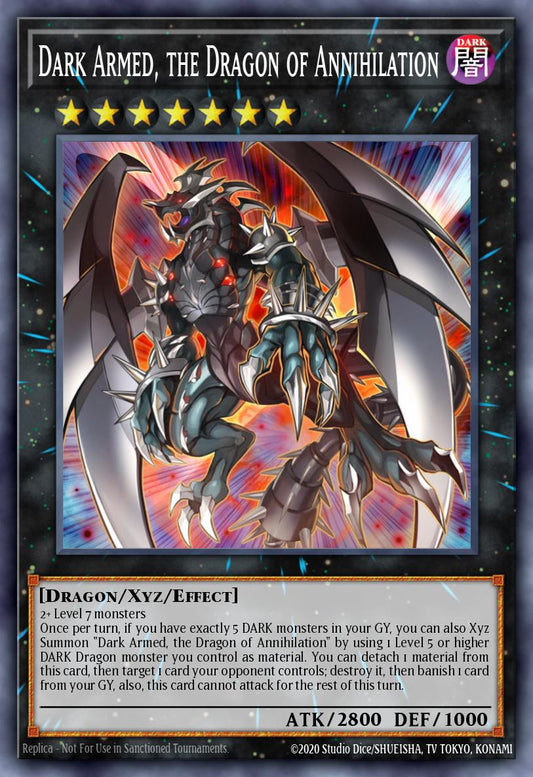MP25-EN036 "Dark Armed, the Dragon of Annihilation" Starlight Rare