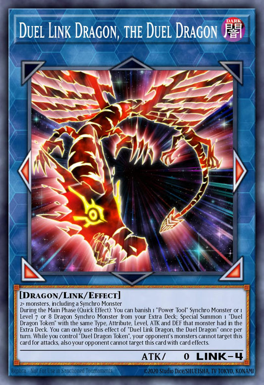 MP25-EN039 "Duel Link Dragon, the Duel Dragon" Starlight Rare