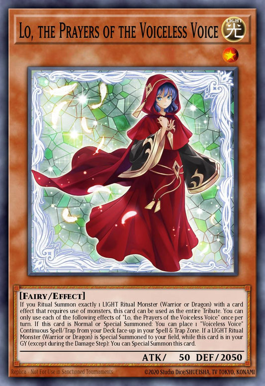 MP25-EN052 "Lo, the Prayers of the Voiceless Voice" Prismatic Secret Rare