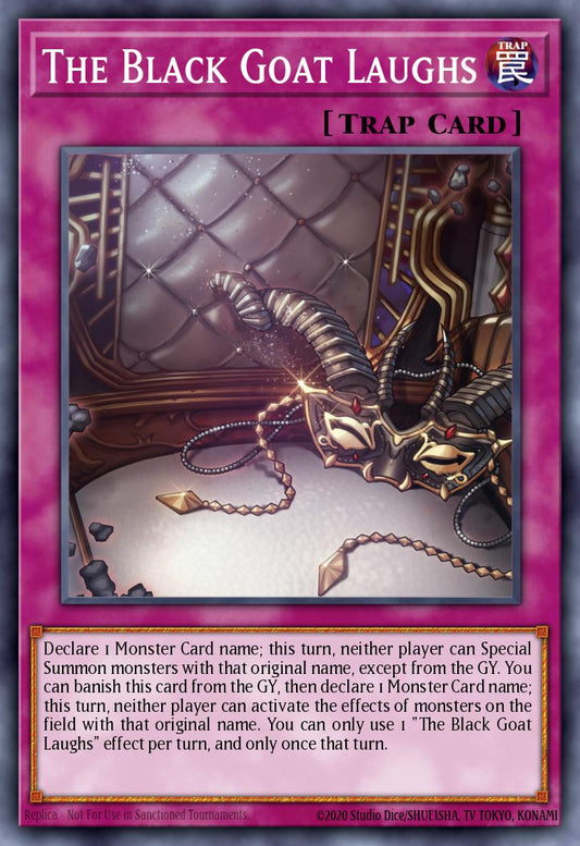 MP25-EN057 "The Black Goat Laughs" Prismatic Secret Rare