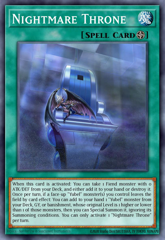 MP25-EN072 "Nightmare Throne" Prismatic Secret Rare