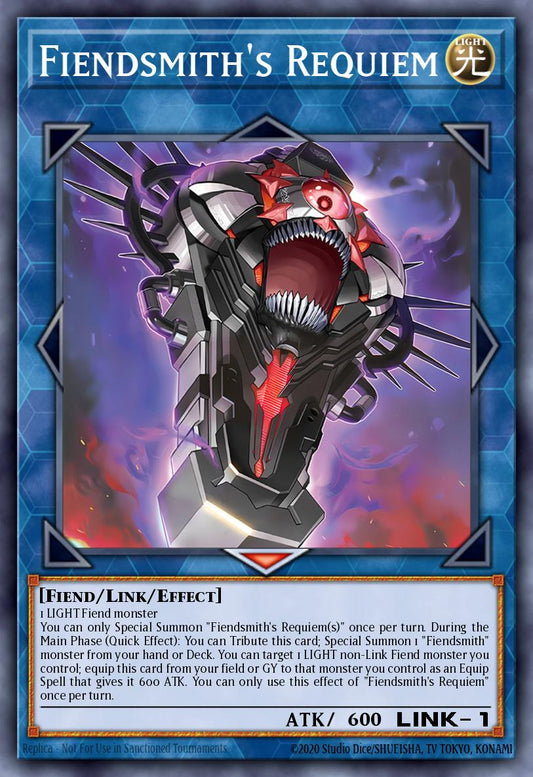 MP25-EN089 "Fiendsmith's Requiem" Prismatic Secret Rare