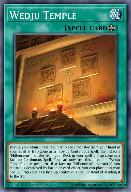MP25-EN091 "Wedju Temple" Prismatic Secret Rare