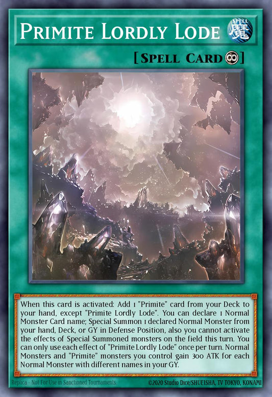 MP25-EN114 "Primite Lordly Lode" Prismatic Secret Rare