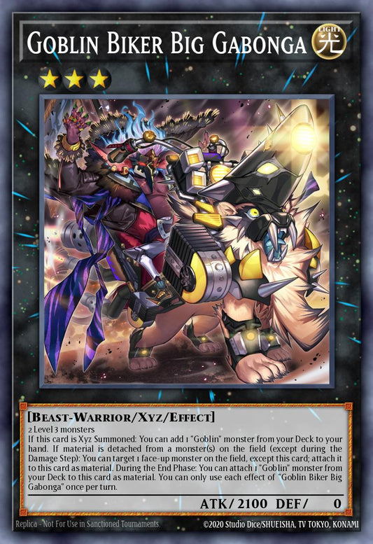 MP25-EN002 "Goblin Biker Big Gabonga" Starlight Rare