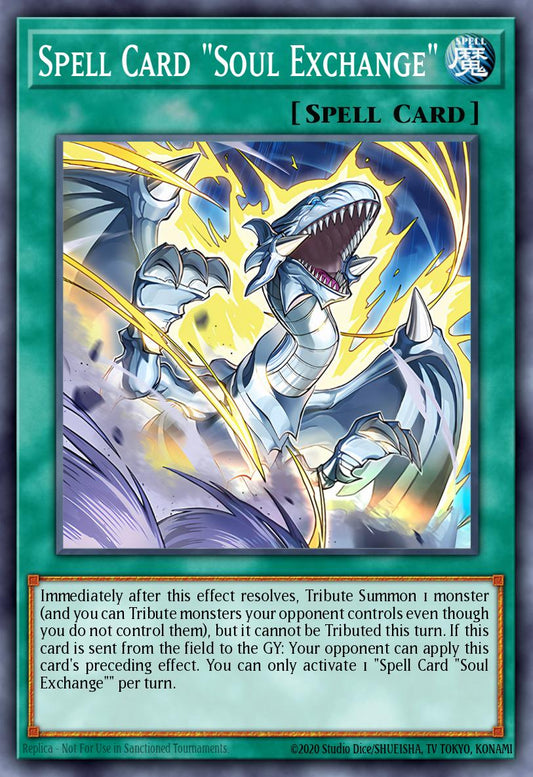 MP25-EN007 “Spell Card "Soul Exchange"" Starlight Rare