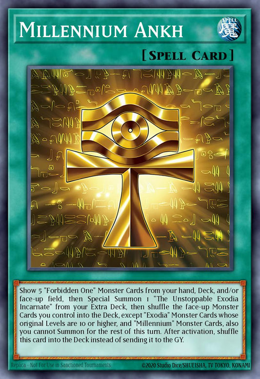 MP25-EN011 “Millennium Ankh" Starlight Rare