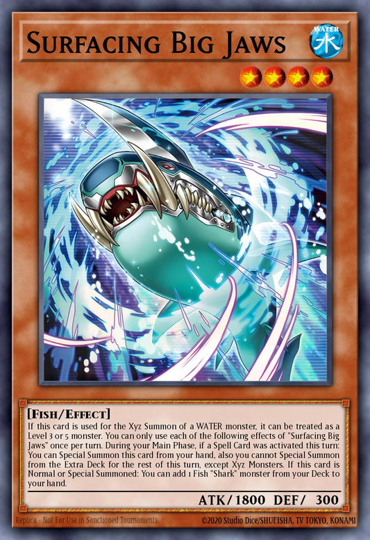 MP25-EN012 “Surfacing Big Jaws" Starlight Rare