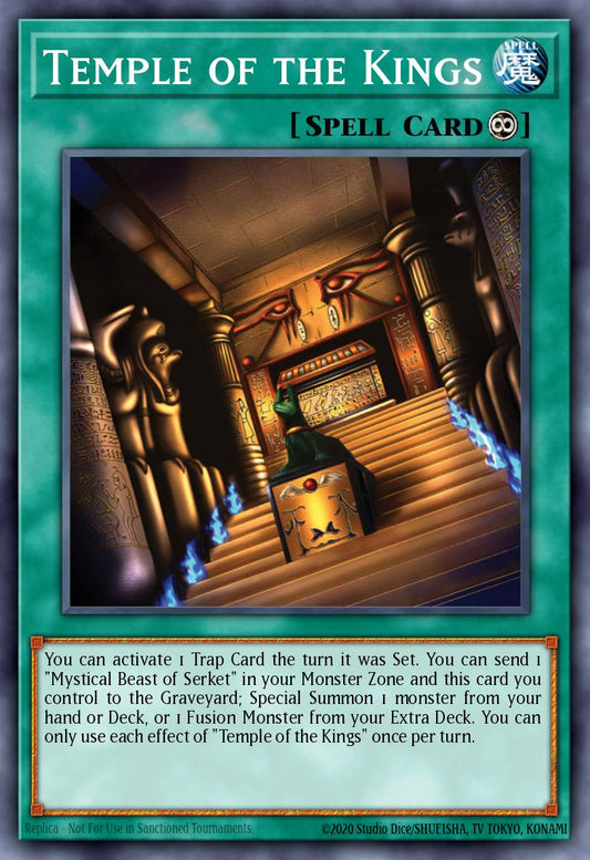 MP25-EN017 “Temple of the Kings" Starlight Rare