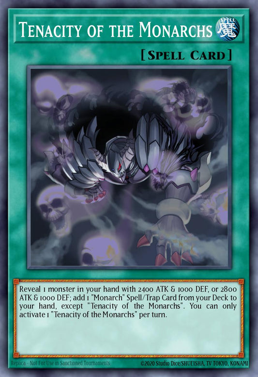 MP25-EN025 “Tenacity Of The Monarchs" Starlight Rare