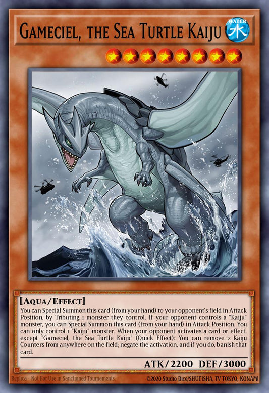 MP25-EN028 “Gameciel, the Sea Turtle Kaiju" Starlight Rare