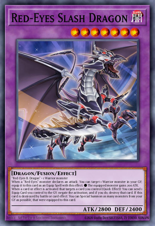 MP25-EN031 “Red-Eyes Slash Dragon" Starlight Rare