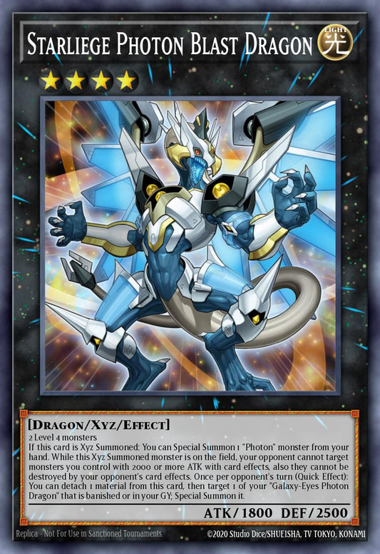 MP25-EN034 “Starliege Photon Blast Dragon" Starlight Rare
