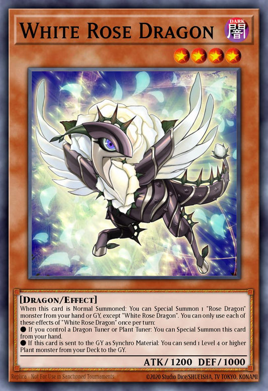 MP25-EN038 “White Rose Dragon" Starlight Rare